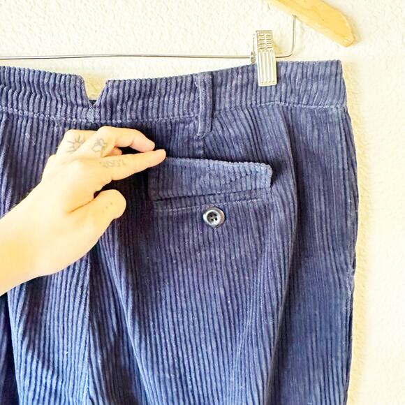Alex Mill Rugged Boy Pant Navy Blue Corduroy Trouser Pants Women's sz 12 - Picture 8 of 10